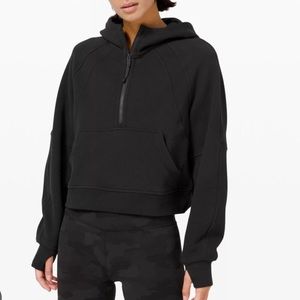 Lululemon Scuba Oversized Half Zip Hoodie (Black, Size M/L)